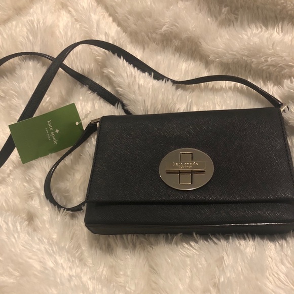 kate spade Handbags - Kate spade sally newbury lane black saffiano NWT